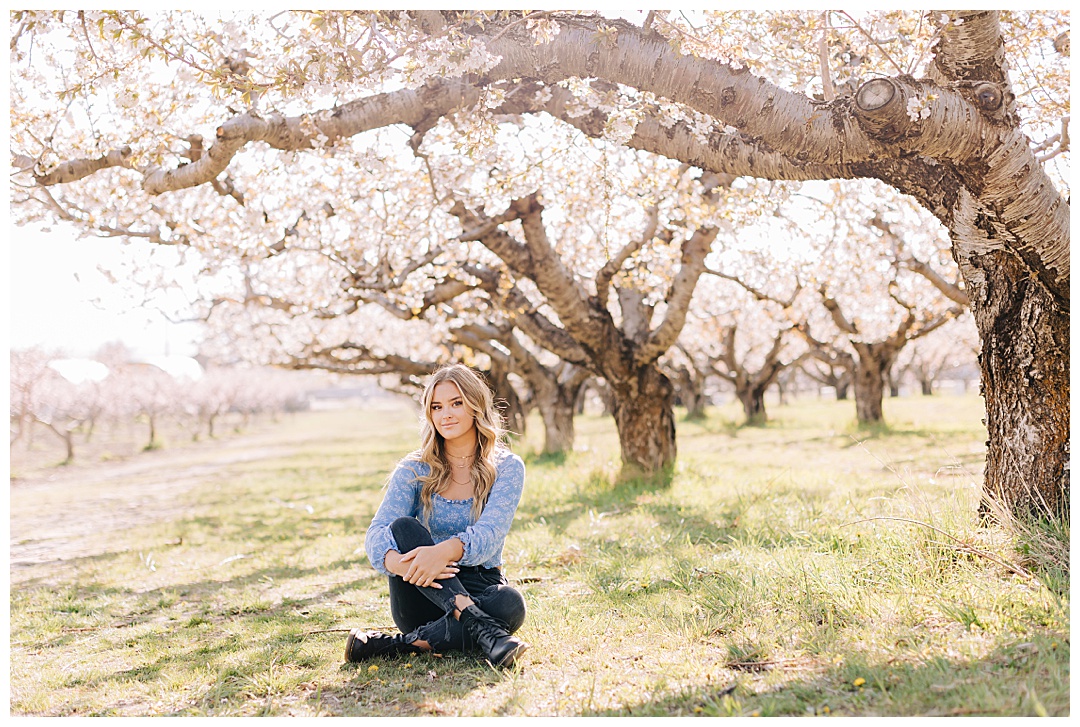 Elle | Manning Orchard Senior Pictures
