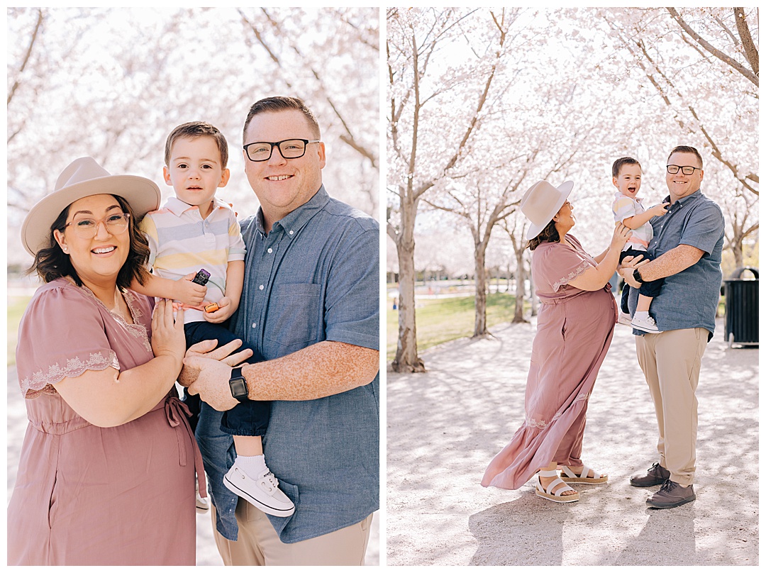 Capitol Blossoms Family Pictures | Hirschi