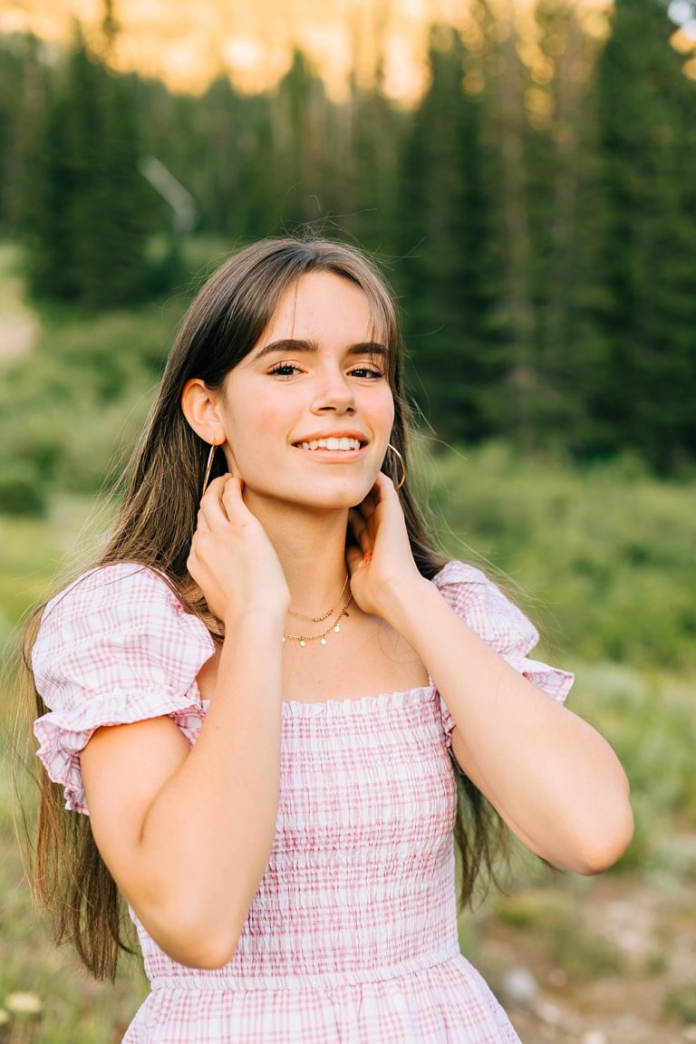 Albion Basin Senior Pictures | Mountain Ridge High School