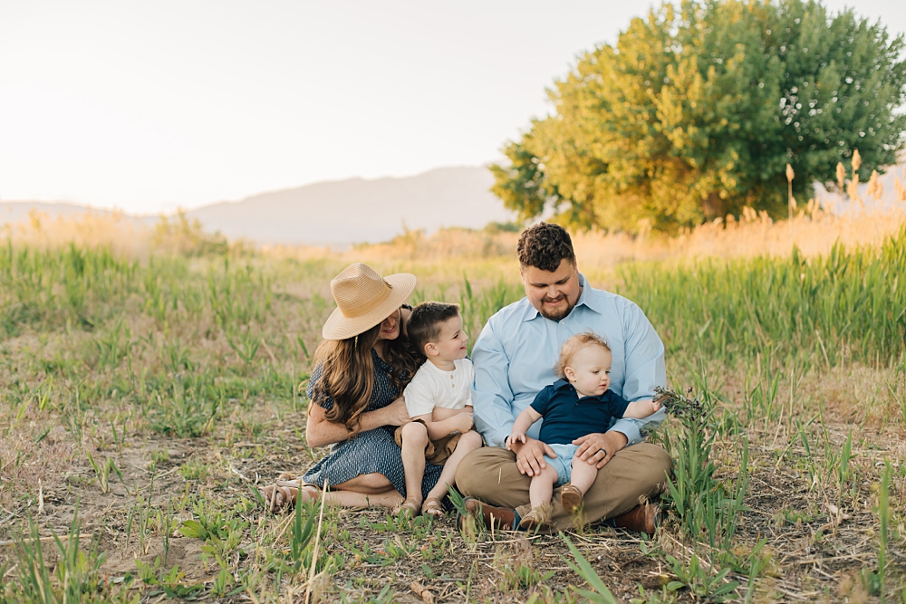 Utah Lake Family Pictures - Vineyard Photographer