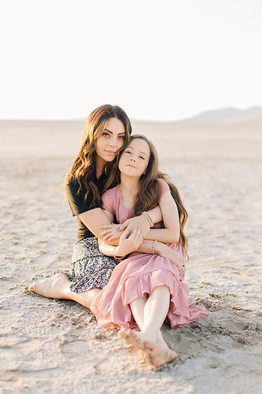 Mother Daughter Salt Air Session - Truly Photography