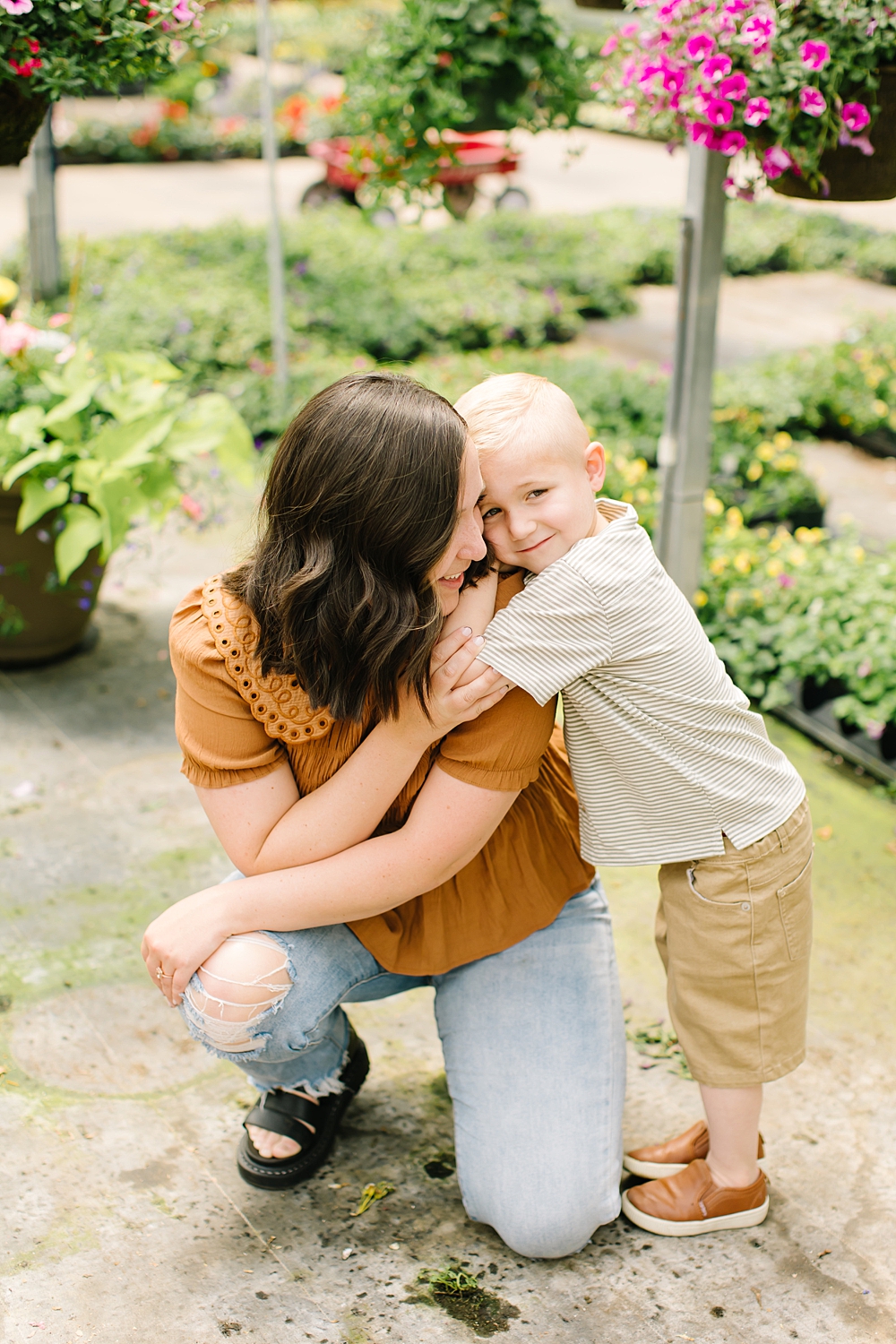 Family Photos at Cook's Greenhouse | Orem Photographer