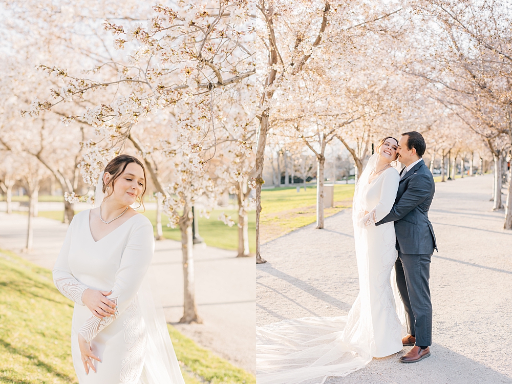 Elegance and History: Capturing Bridals at the Utah State Capitol with Truly Photography