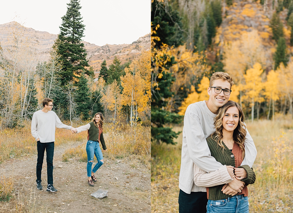 Aspen Grove Fall Engagement Session | Provo Wedding Photographer