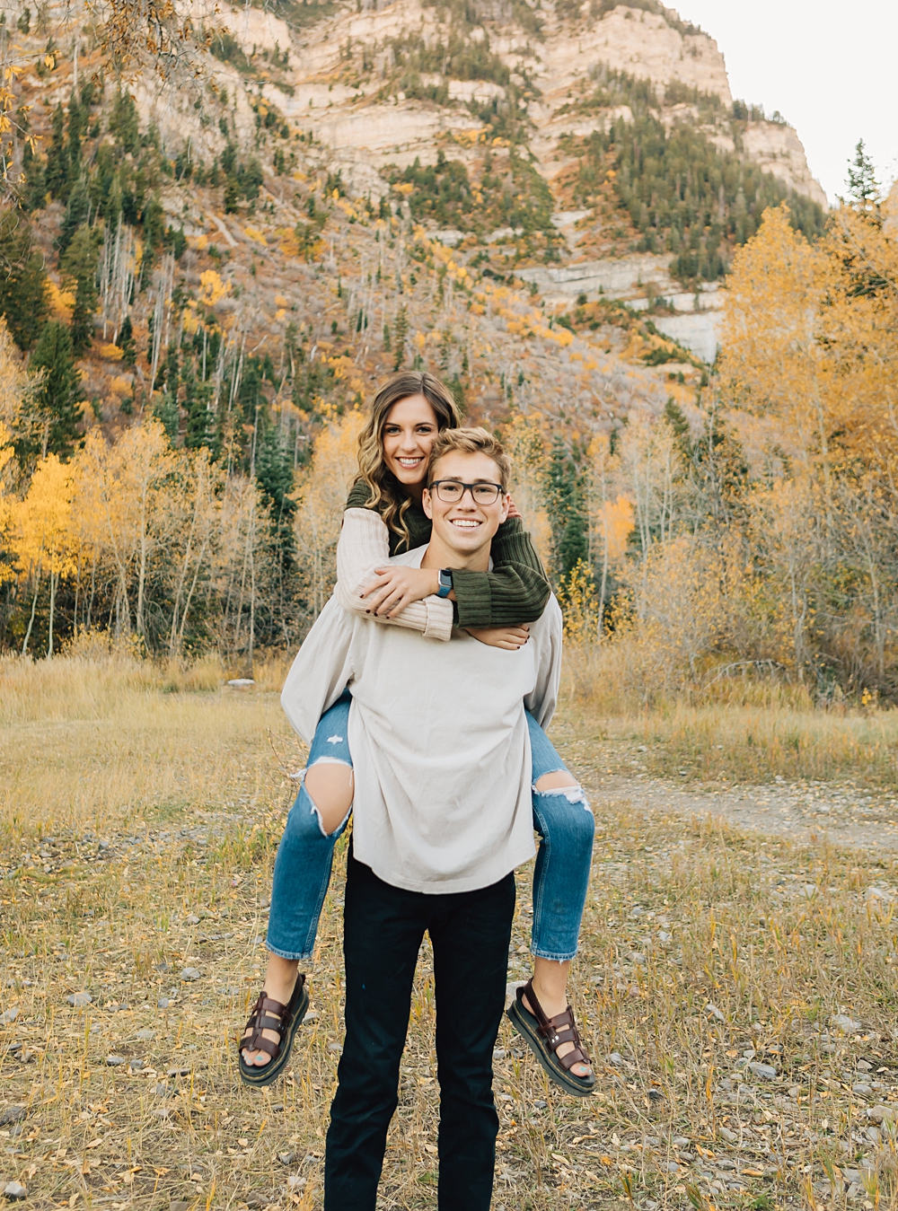 Aspen Grove Fall Engagement Session | Provo Wedding Photographer