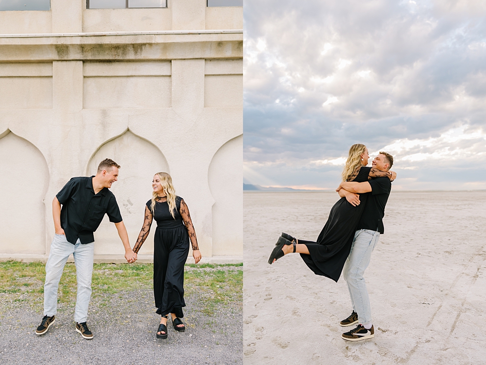 Kalel and Emily | Salt Air Engagement Session