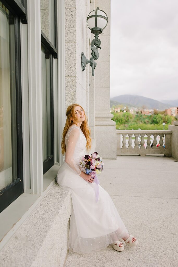 Utah State Capitol Bridals | Provo Wedding Photographer