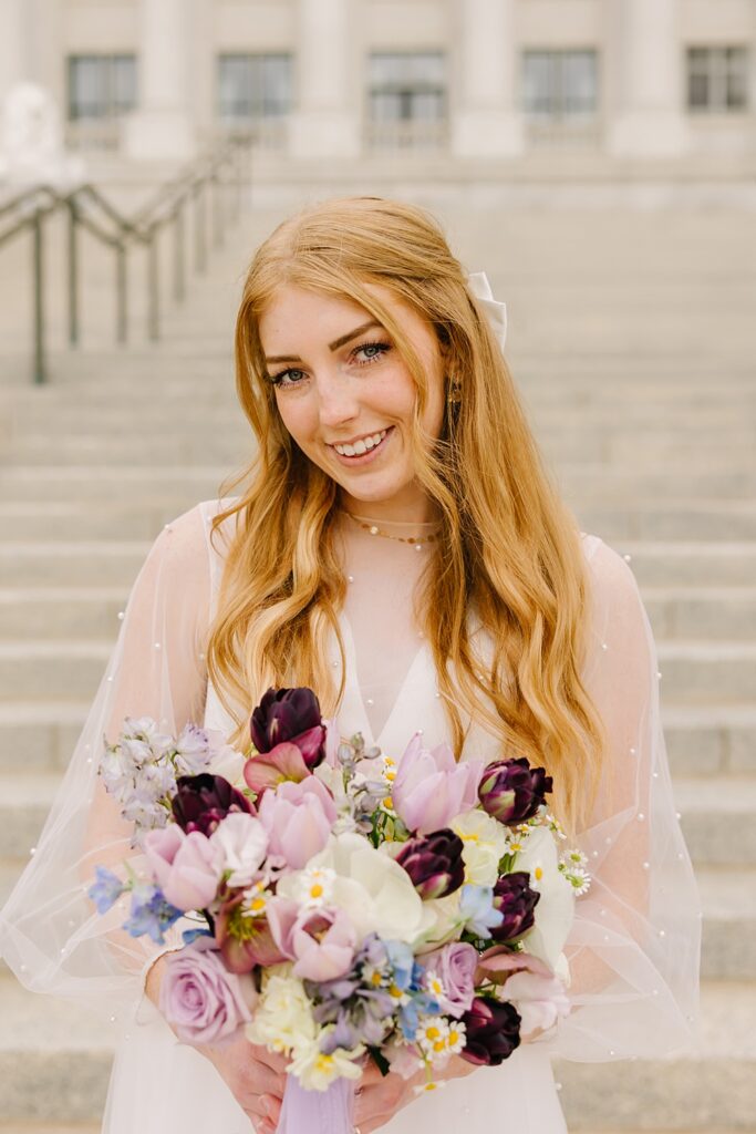 Utah State Capitol Bridals | Provo Wedding Photographer