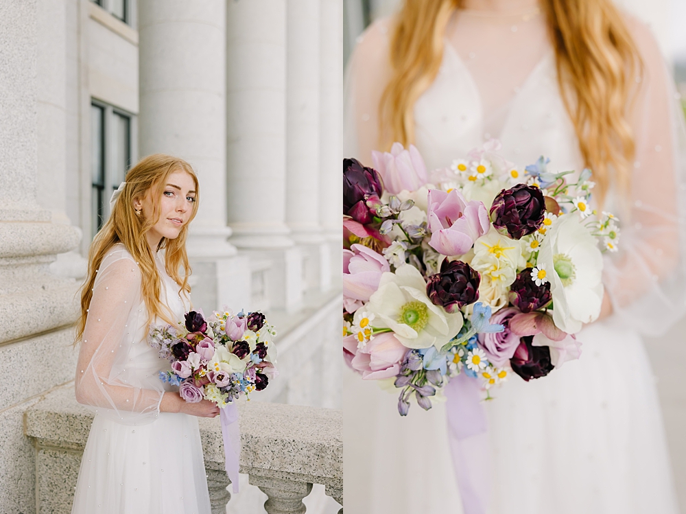 Utah State Capitol Bridals | Provo Wedding Photographer