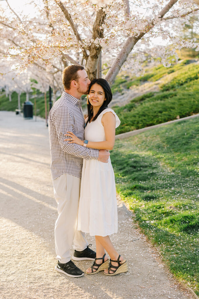 Utah Capitol Cherry Blossoms | Utah Family Photographer