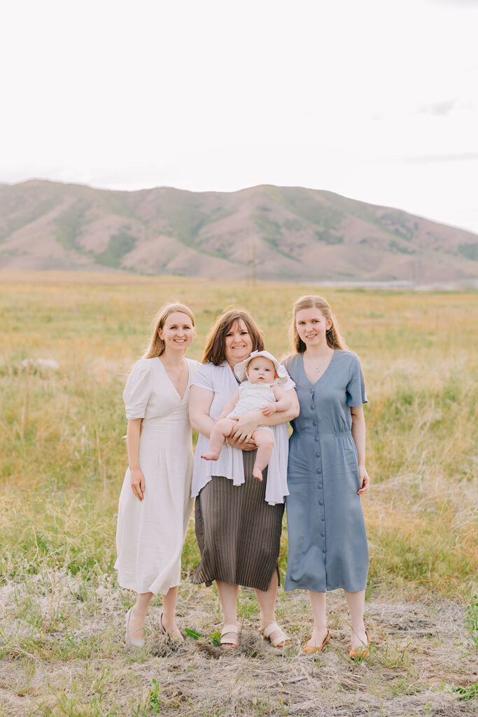 West Jordan Extended Family | Open Field Family Pictures