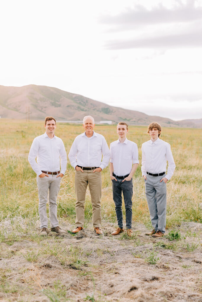 West Jordan Extended Family | Open Field Family Pictures