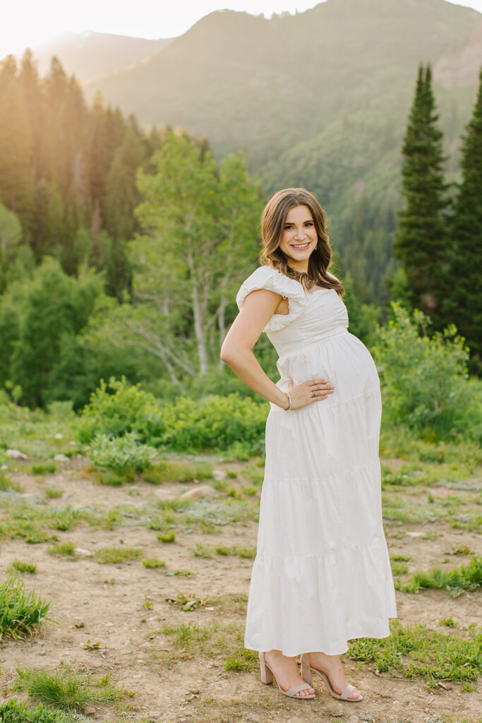 Jordan Pines Maternity Photographer | Utah Maternity Photographer