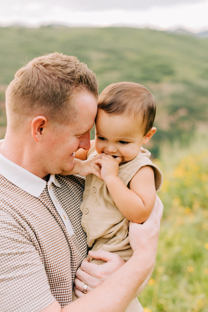 Flower Field Family Pictures | Salt Lake Photographer