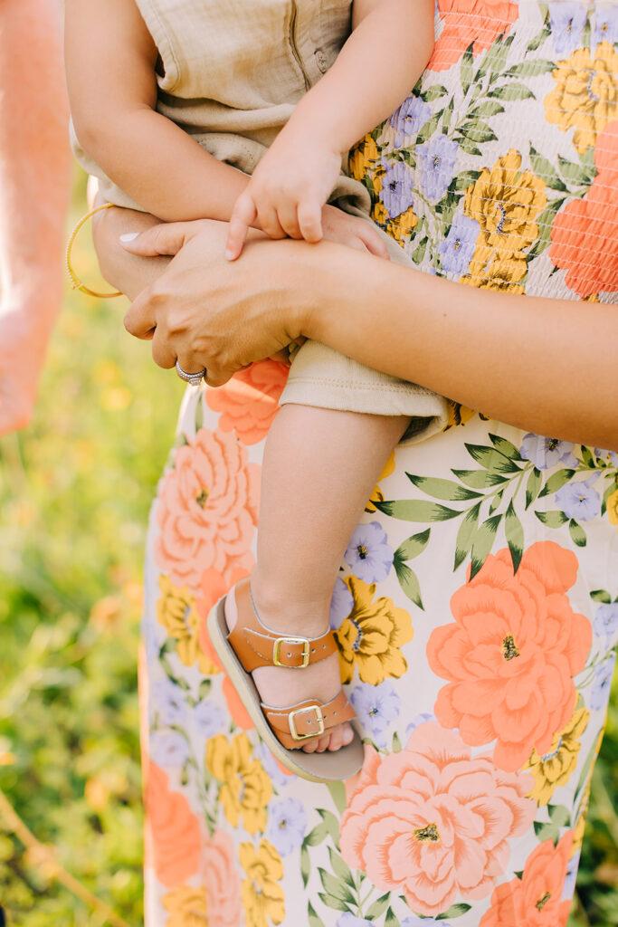 Flower Field Family Pictures | Salt Lake Photographer