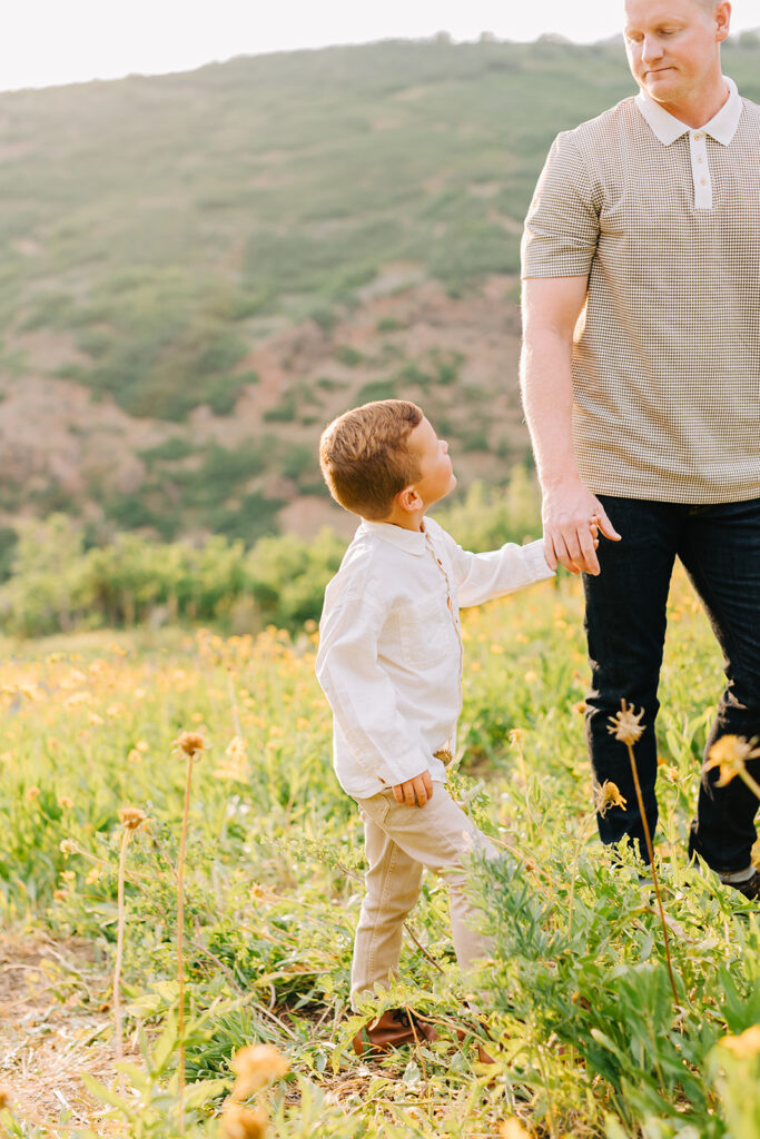 Flower Field Family Pictures | Salt Lake Photographer