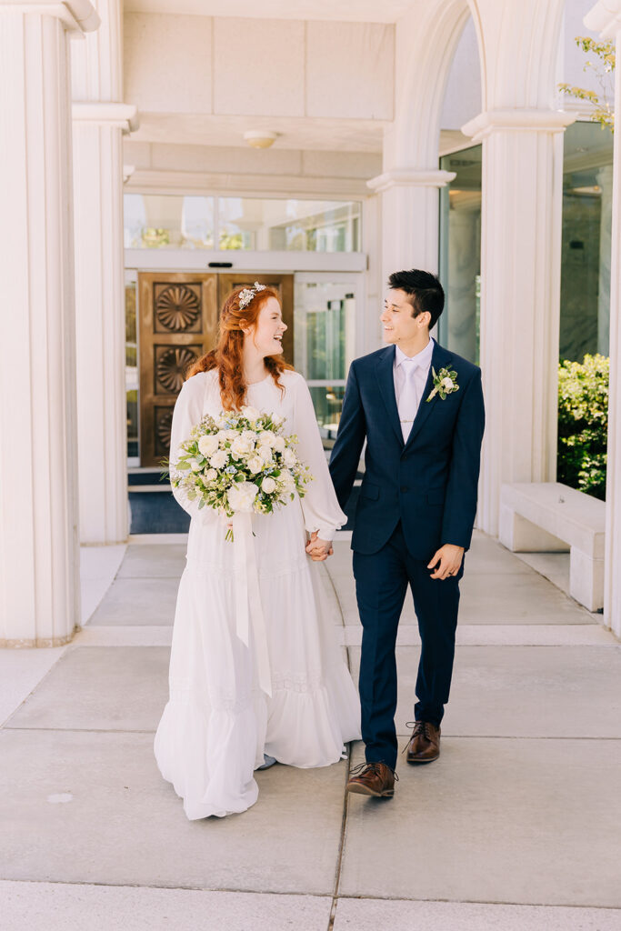 Draper Temple Wedding | Nate and Annie