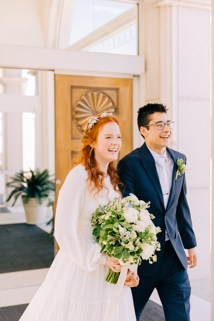 Draper Temple Wedding | Nate and Annie