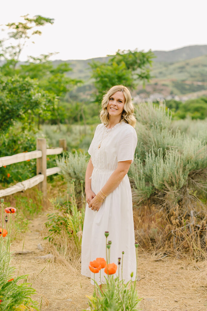 Alpine Poppy Field Family Pictures | Field Family