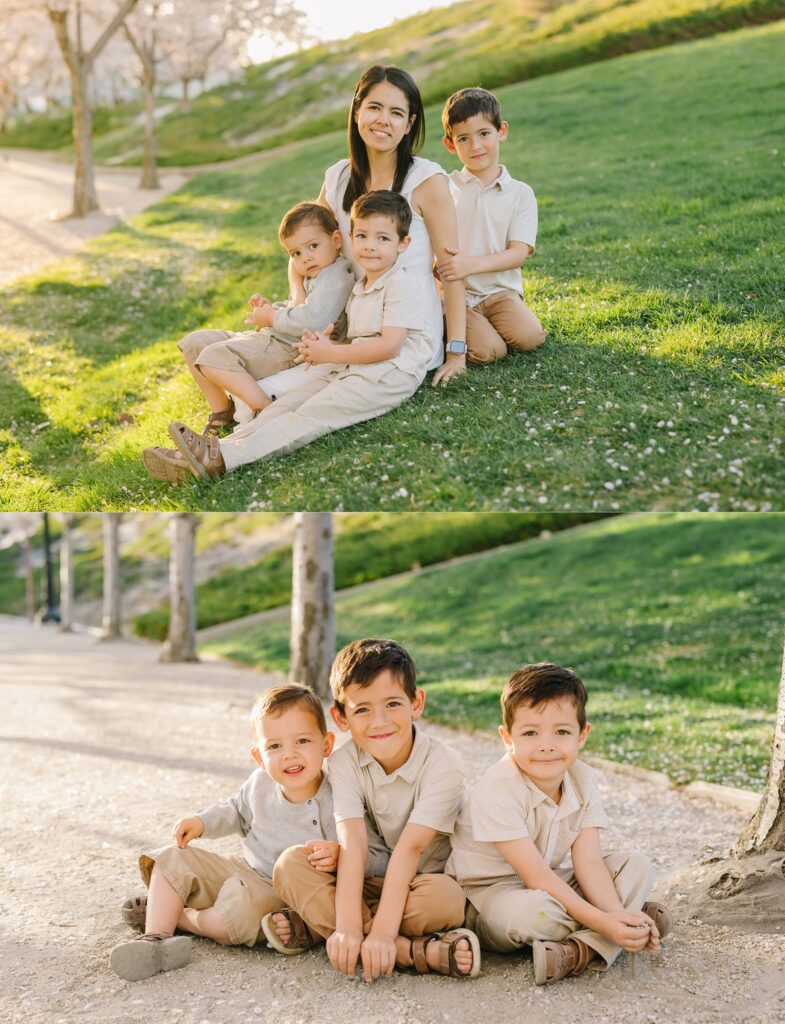 Utah Capitol Cherry Blossoms | Utah Family Photographer