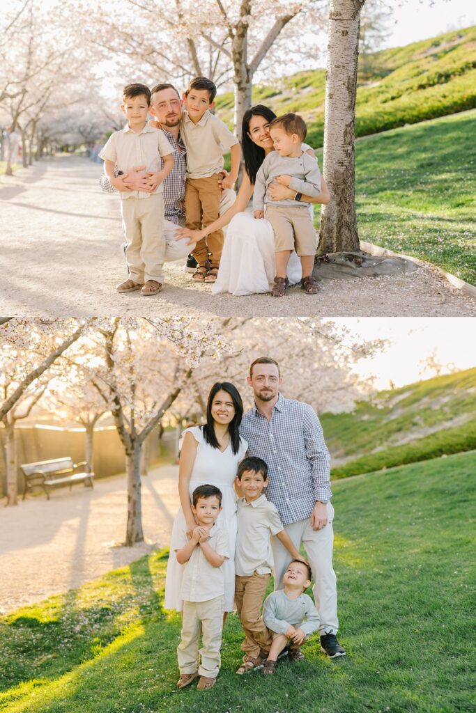 Utah Capitol Cherry Blossoms | Utah Family Photographer