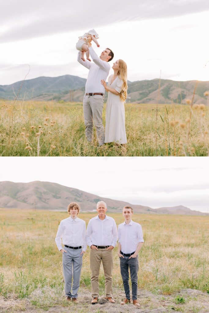 West Jordan Extended Family | Open Field Family Pictures