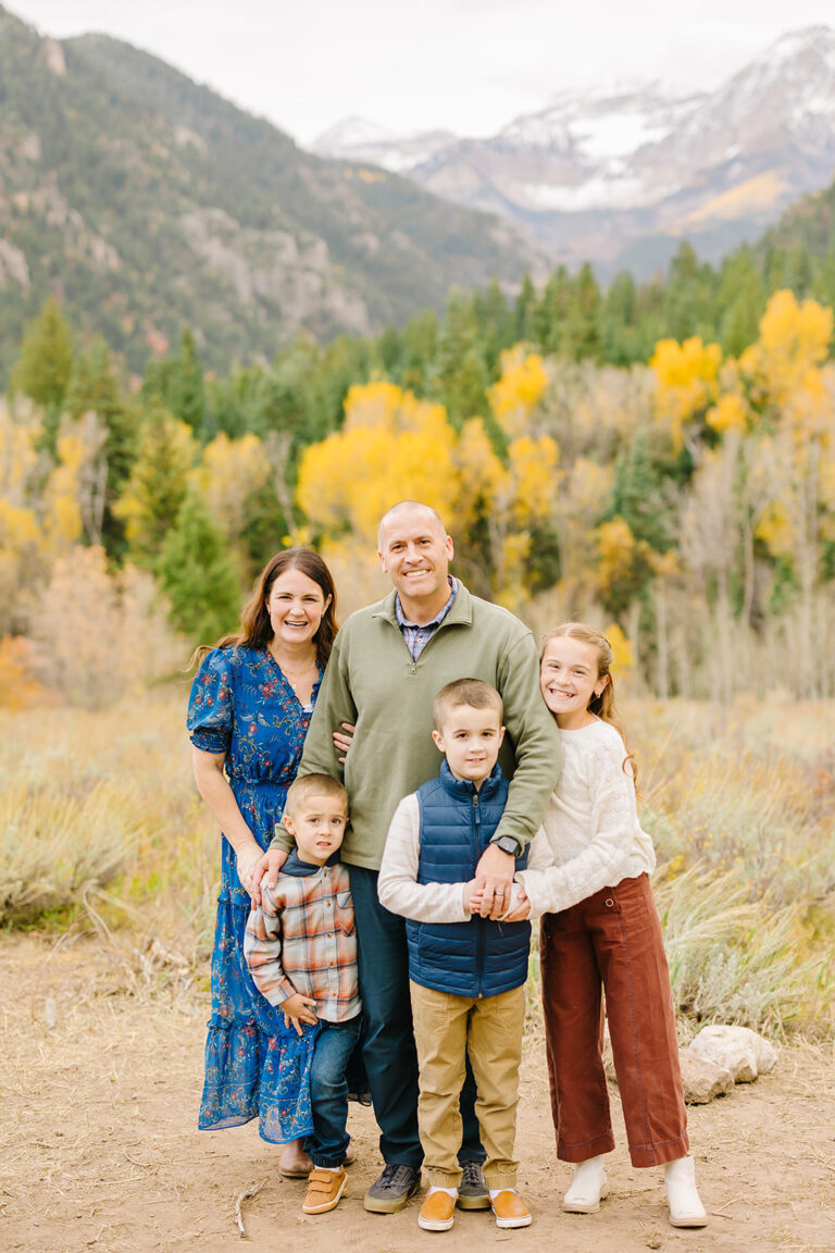 Tibble Fork Fall Family Pictures