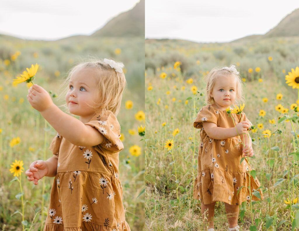 Sunflower Family Pictures | Herriman Family Photographer