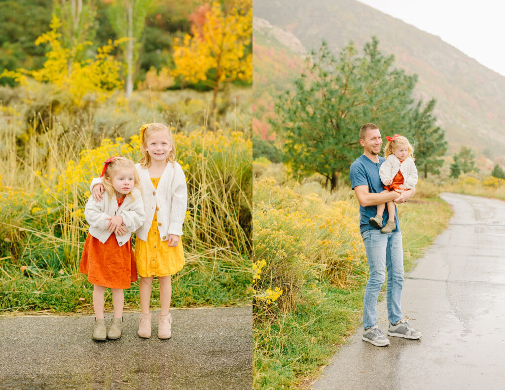 Rainy Fall Mini Session | Sandy Photographer