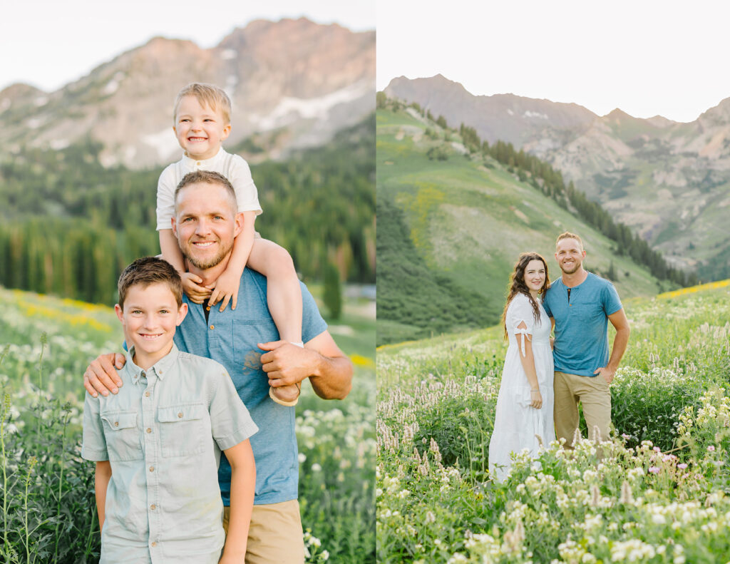 Albion Basin Sunset Family Pictures | Utah Photographer