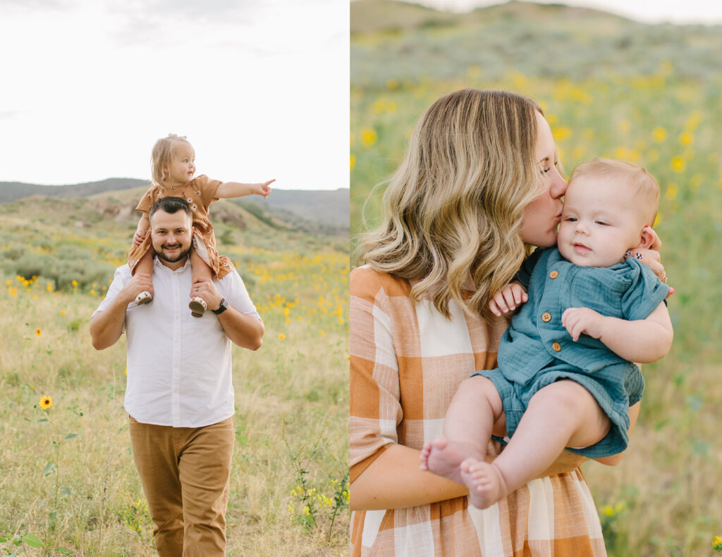 Sunflower Family Pictures | Herriman Family Photographer