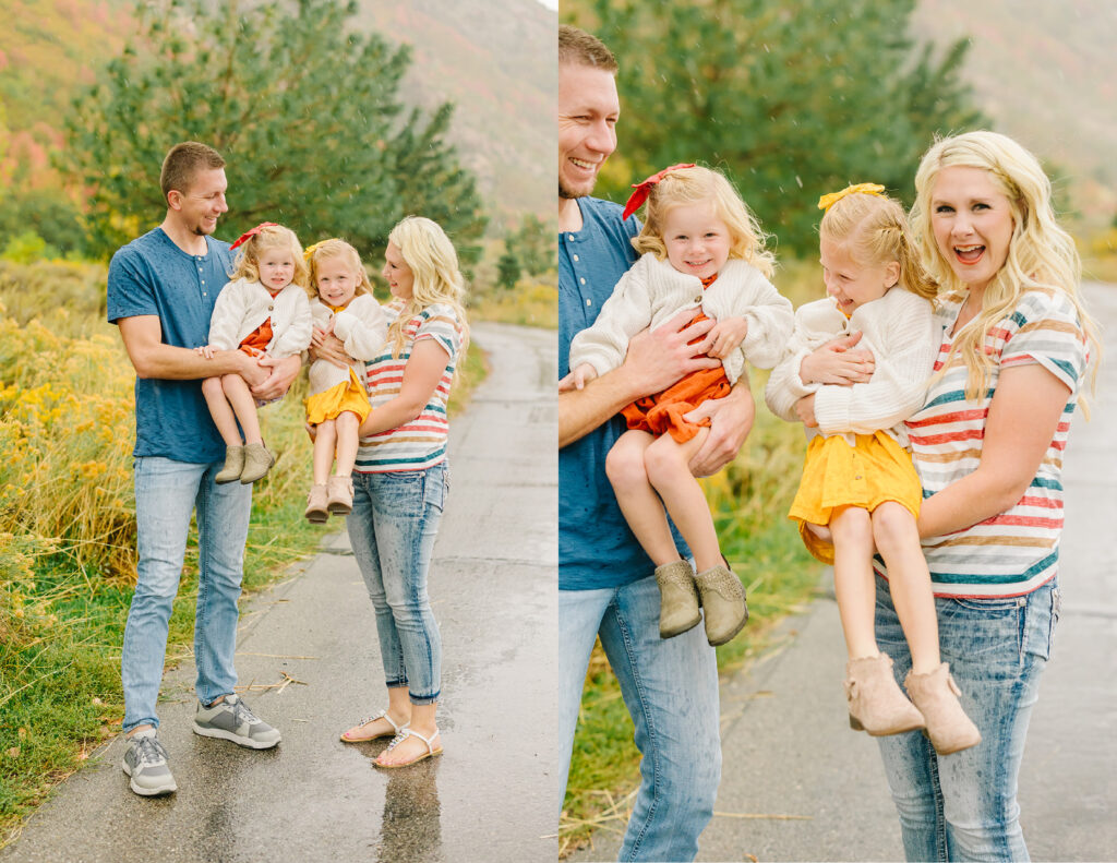 Rainy Fall Mini Session | Sandy Photographer