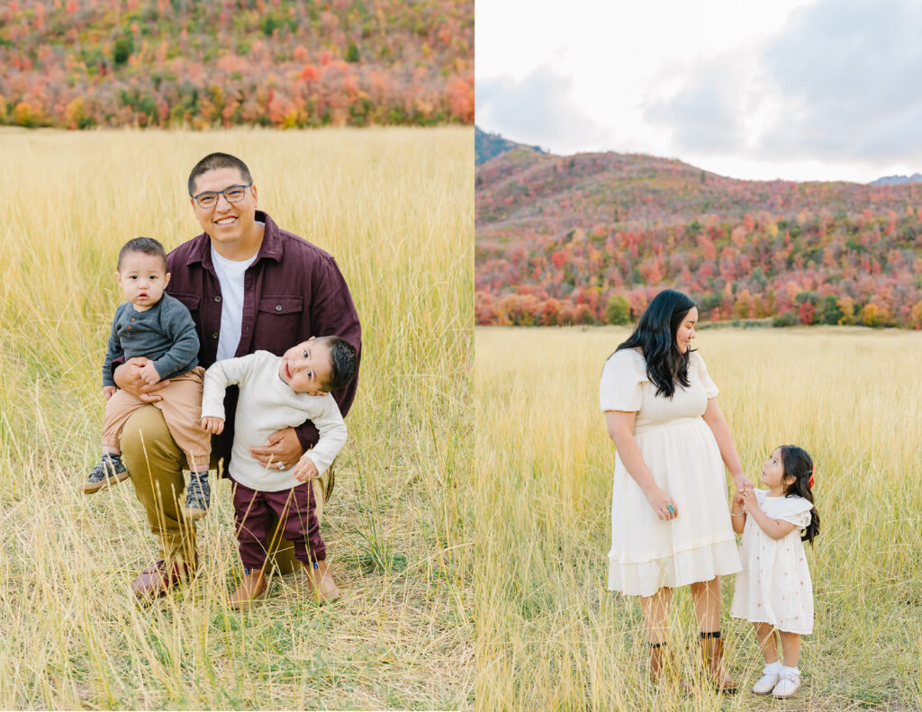 Provo Hills Fall Family Pictures