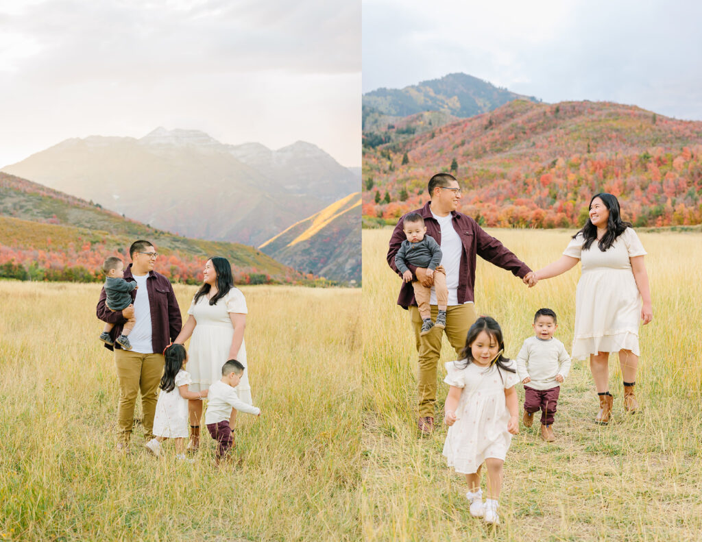 Provo Hills Fall Family Pictures