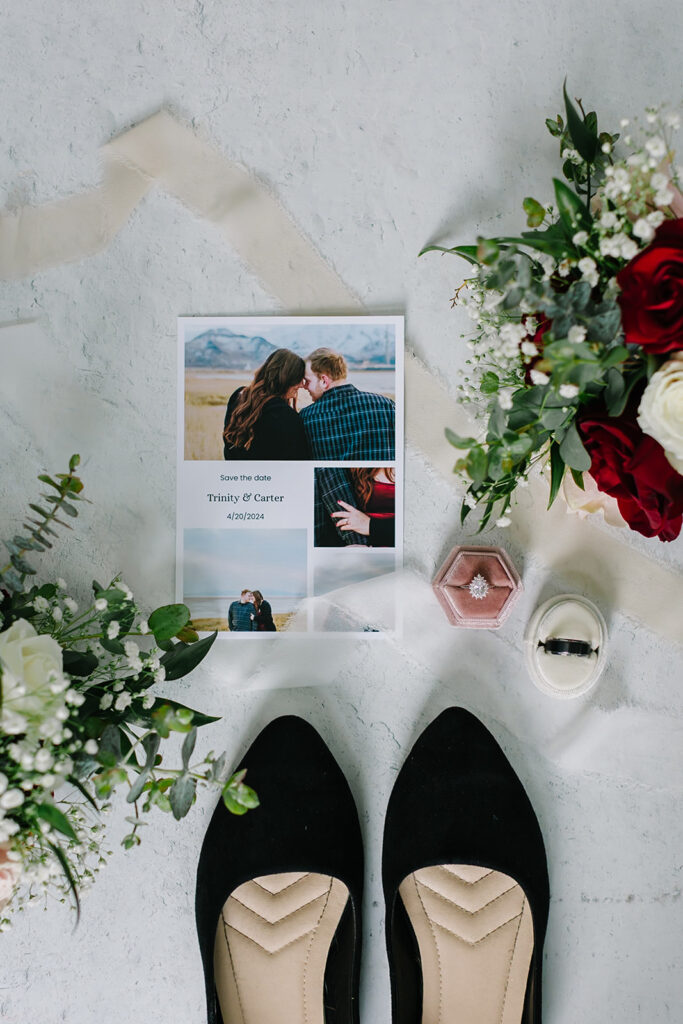 Wedding Detail Flat Lays | Utah Photographer