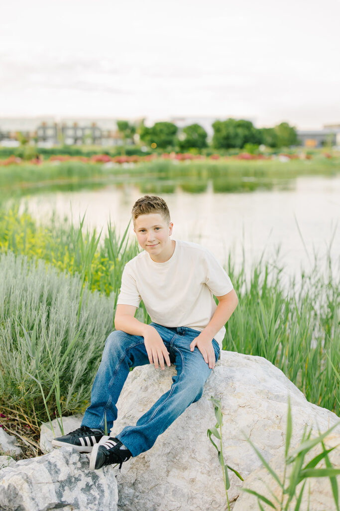 Daybreak Lake Family Pictures | South Jordan Photographer