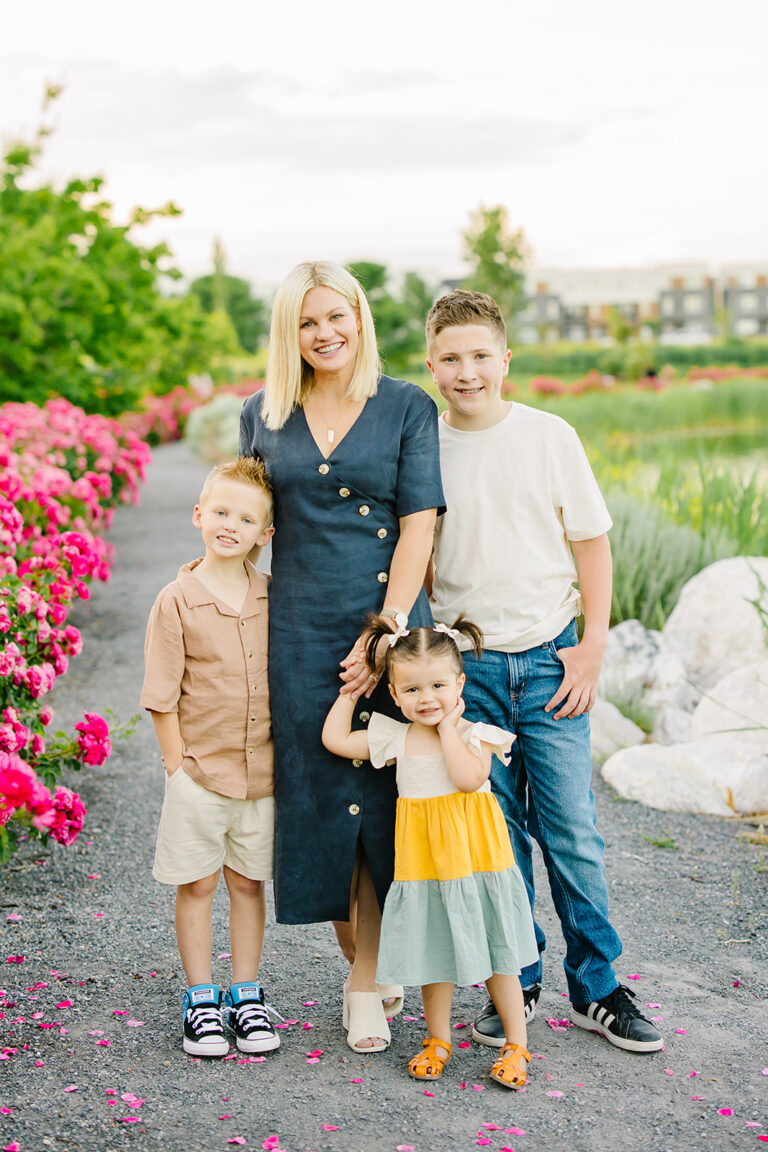 Daybreak Lake Family Pictures | South Jordan Photographer