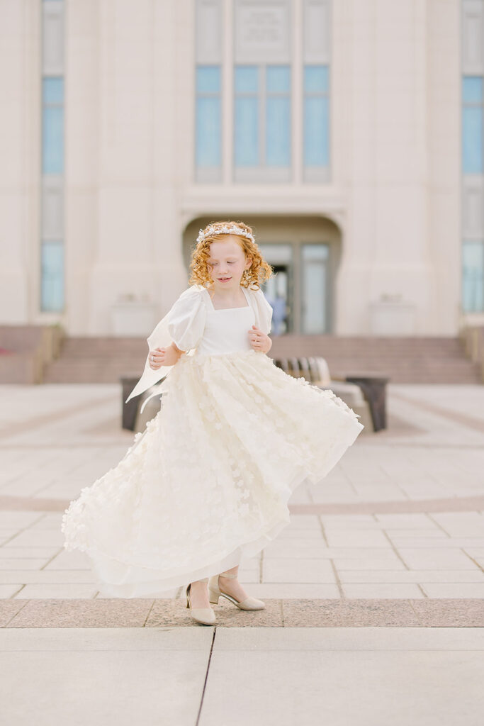 Layton Temple Baptism Photos