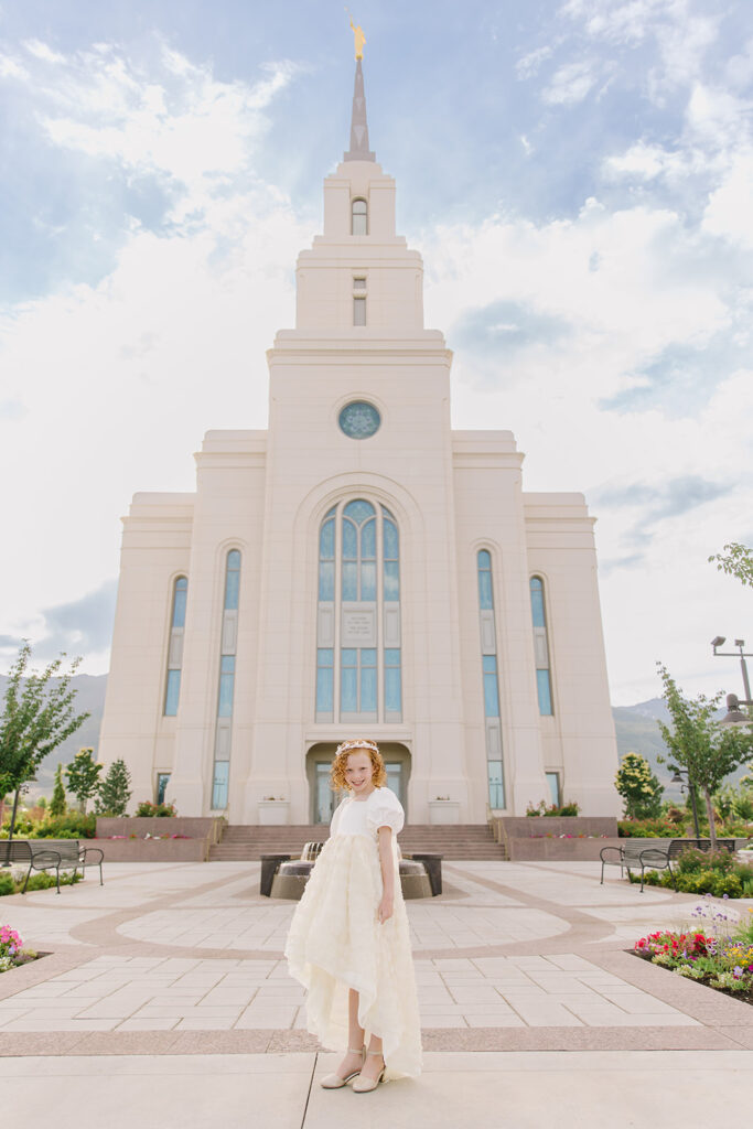 Layton Temple Baptism Photos