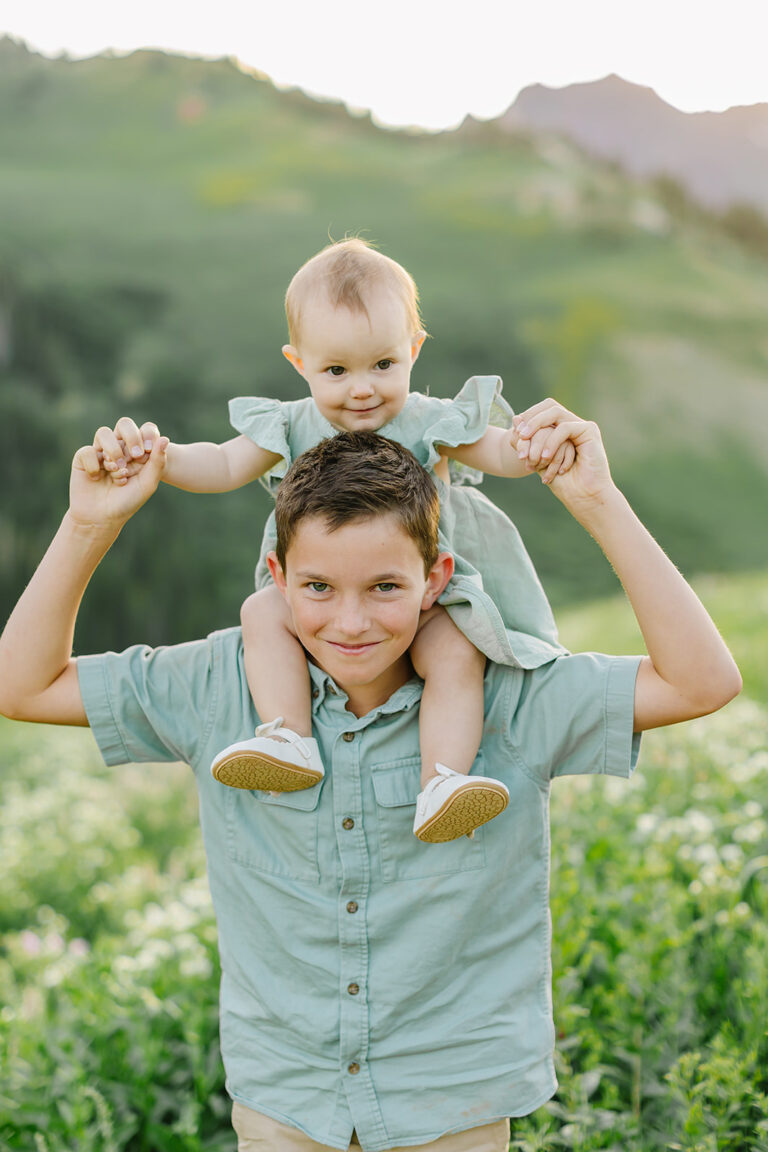 Albion Basin Sunset Family Pictures | Utah Photographer