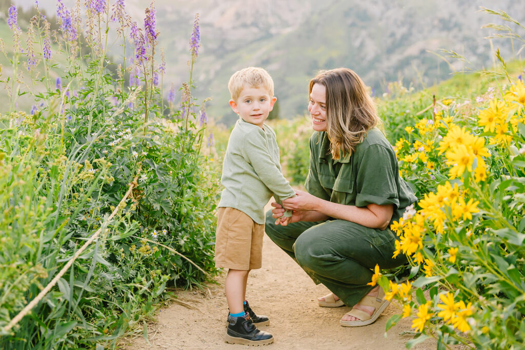 Albion Basin Family Pictures | Mother + Son