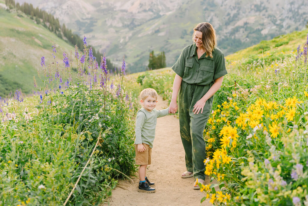 Albion Basin Family Pictures | Mother + Son