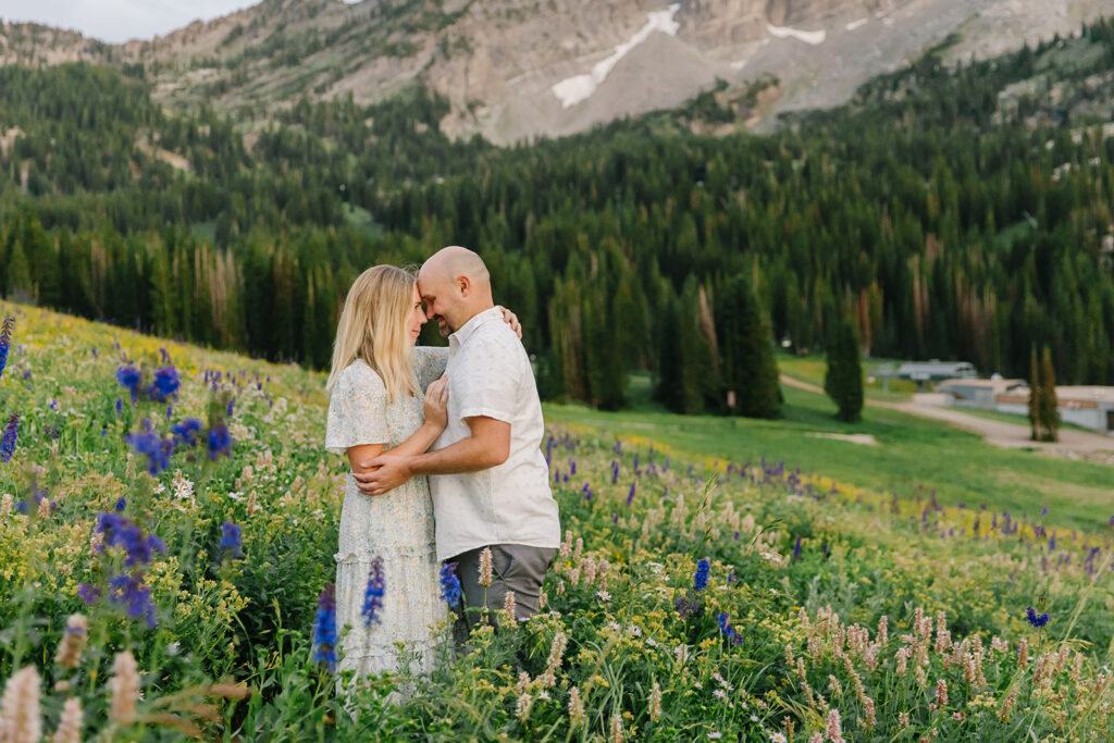 Rainy Albion Basin Family Pictures