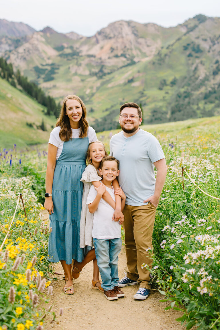 Utah Photographer | Albion Basin Family Pictures