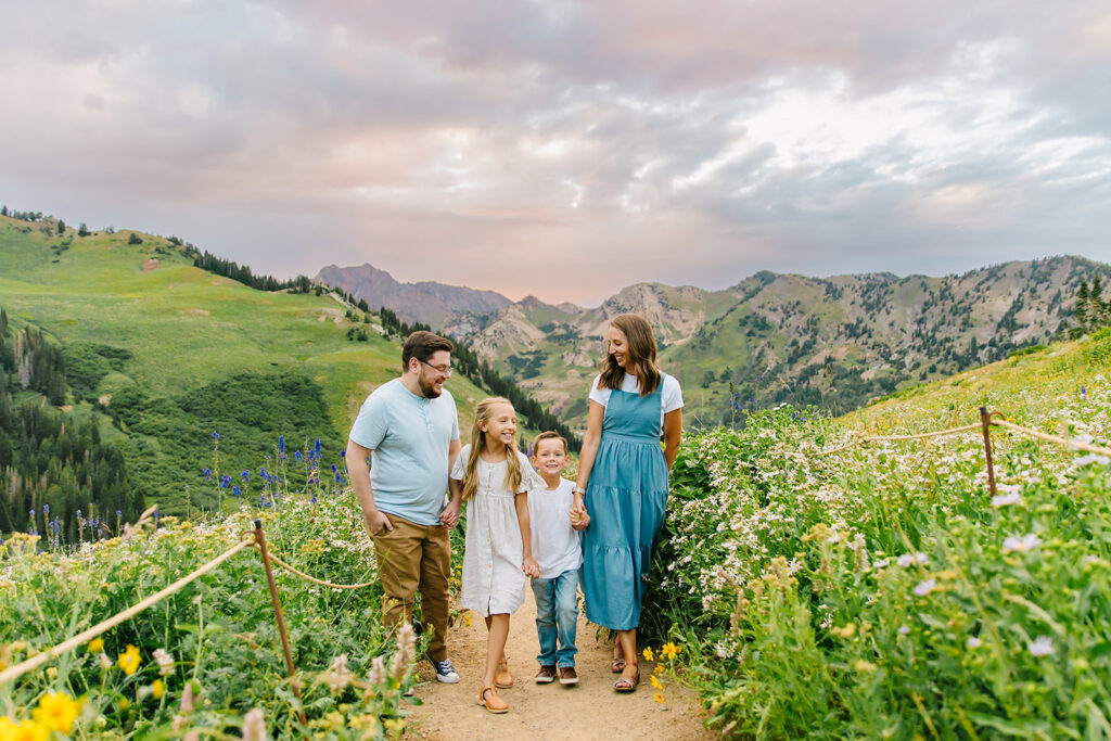 Utah Photographer | Albion Basin Family Pictures