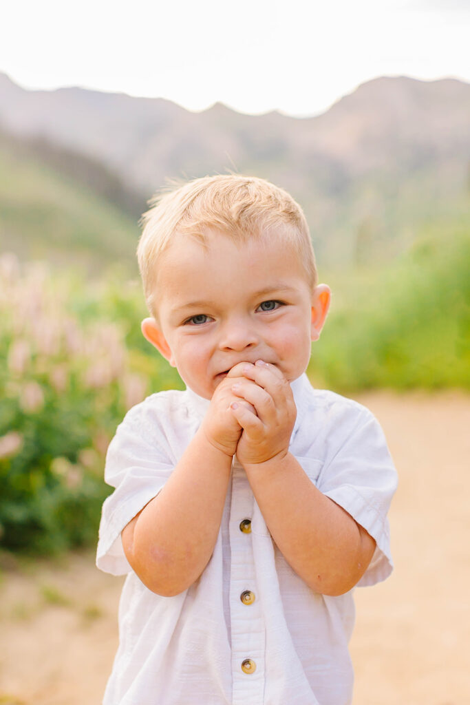 Wildflower Family Pictures | West Jordan Family Photographer