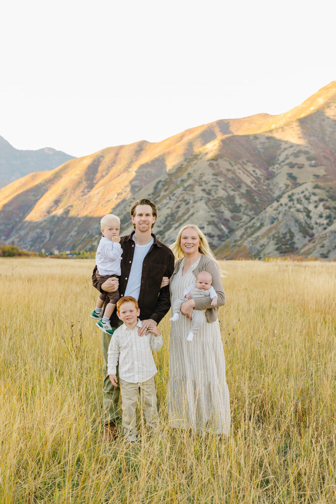 Provo Hills Fall Family Pictures | Springville Photographer