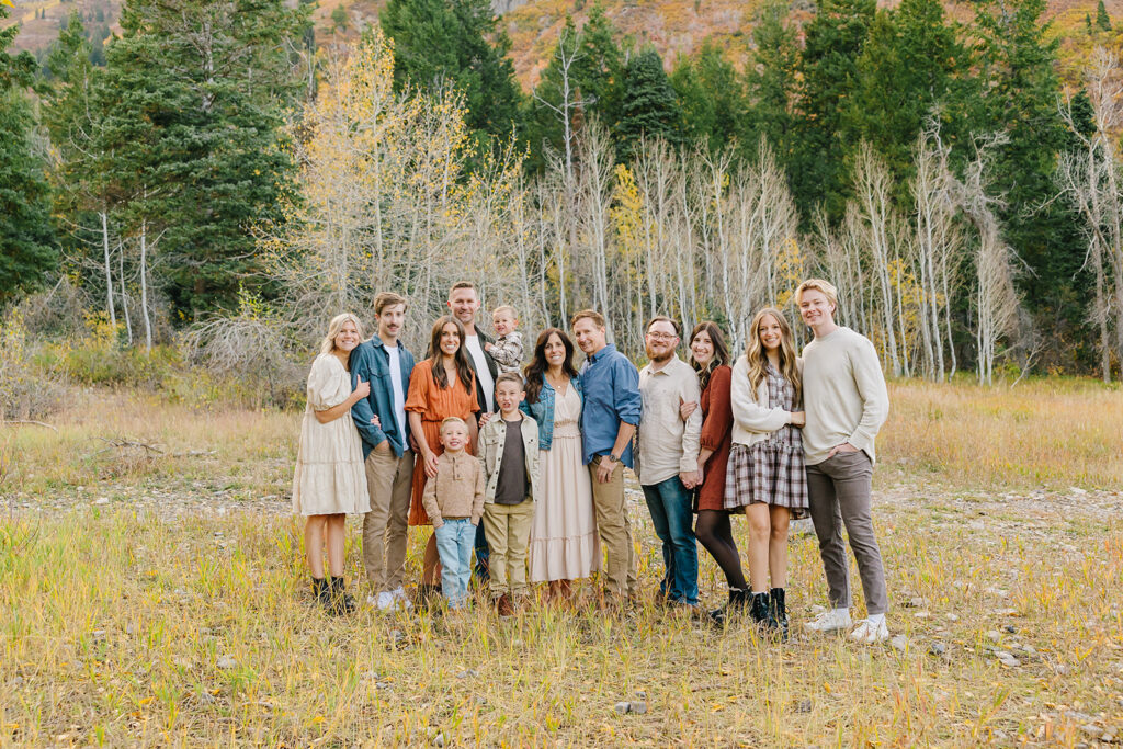 Stewart Falls Extended Family Pictures | Provo Photographer