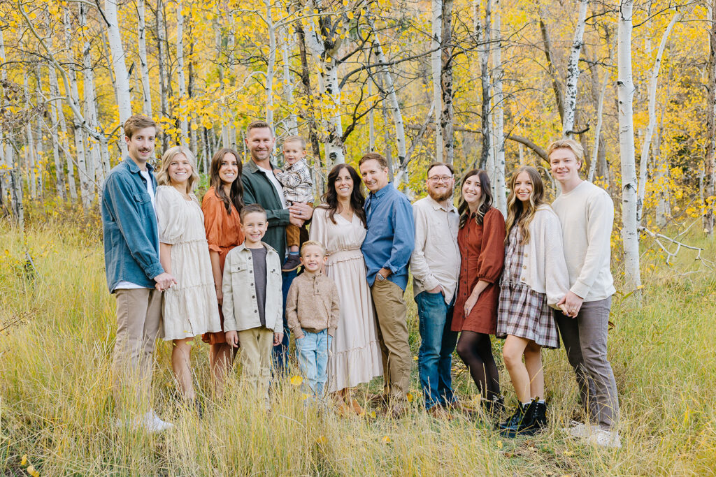 Stewart Falls Extended Family Pictures | Provo Photographer