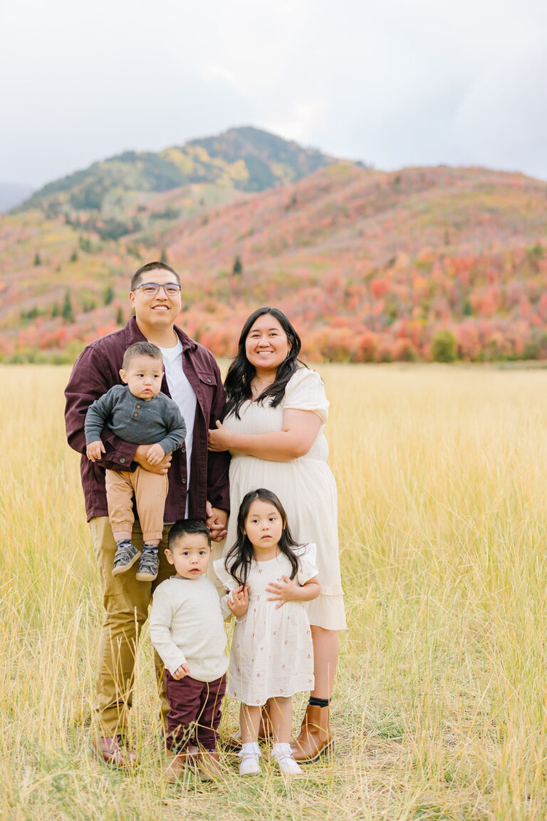 Provo Hills Fall Family Pictures